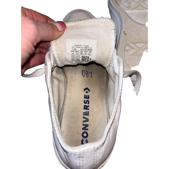 Converse Chuck Taylor All Star Leather low top unisex sneaker M4.5/W6.5 - Picture 5 of 11